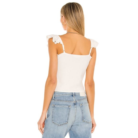 BB Dakota by Steve Madden Ivory Sweetest Thing Top size Small - Picture 2 of 14